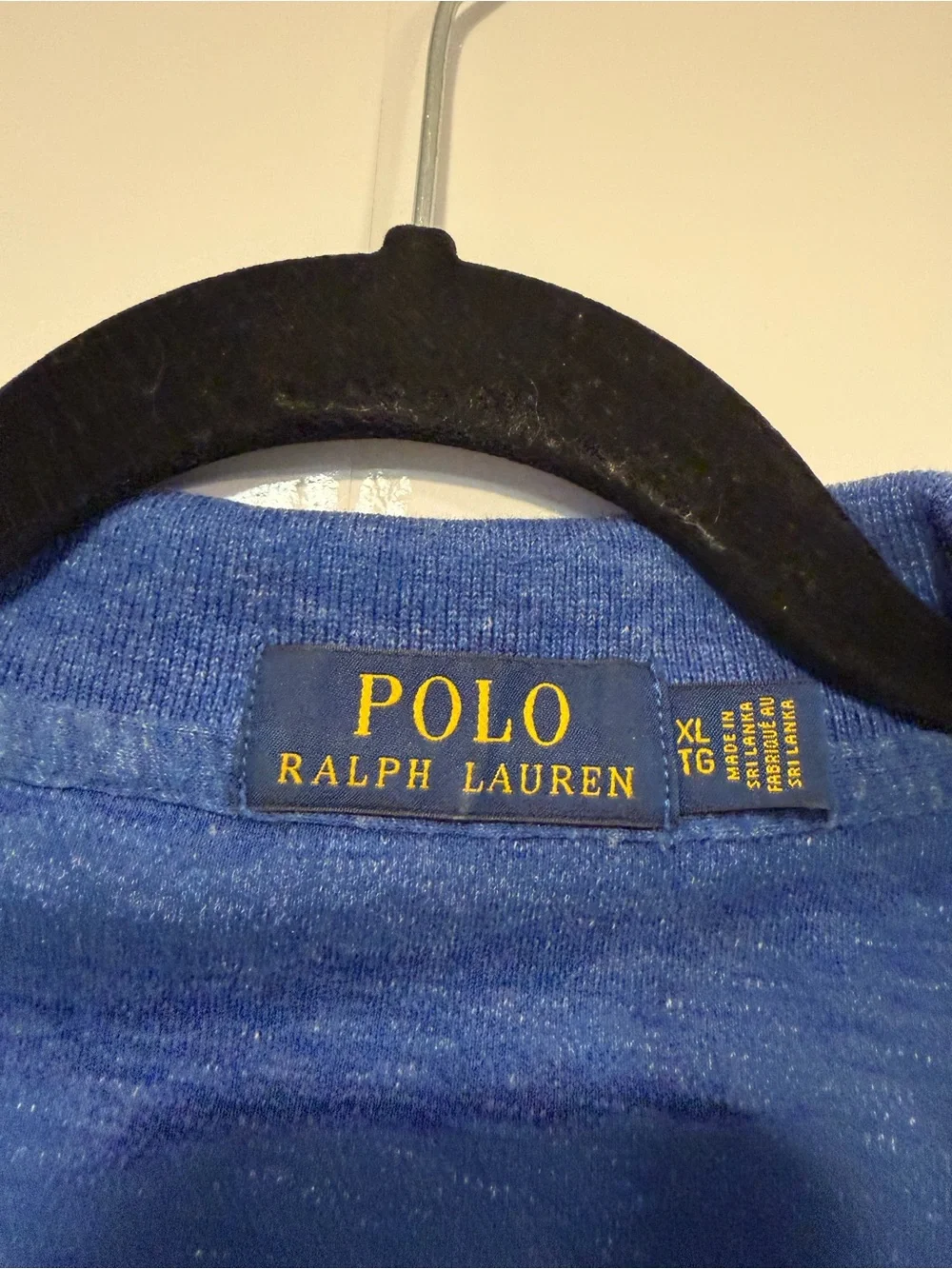 Ralph Lauren Heathered Blue Short-Sleeve Polo